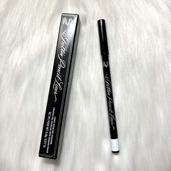 KVD👁️Tattoo Pencil Eyeliner Pearlspar White Full Size NIB - Picture 1 of 7